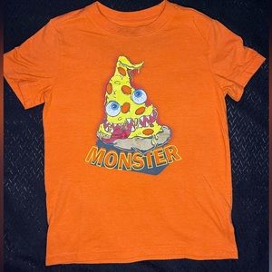 Orange pizza “Monster” shirt